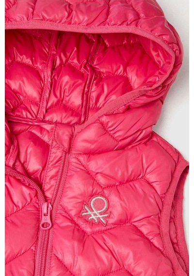 United Colors Of Benetton Kız Bebek 21ıngj00h-25k Yelek Fuşya-2112 Fuşya