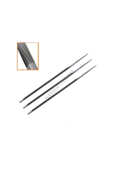 Hsgl Motorlu Testere Eğe 5/32 91 Ayak İçin 3 Lü Set N11.1105
