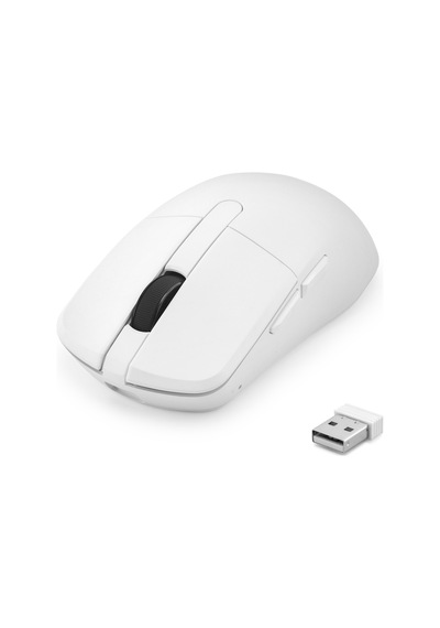 Dual Mode Şarjlı Kablosuz Mouse Bluetooth 2.4 Ghz 6200 Dpı Beyaz Hdx3414w
