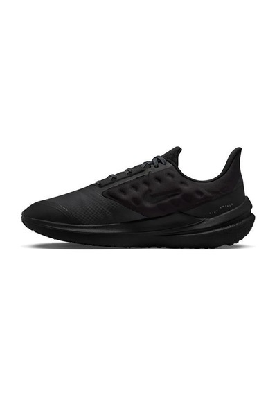 Nike Air Winflo 9 Shield Dm1106-007 Siyah Erkek Koşu Ayakkabısı Siyah