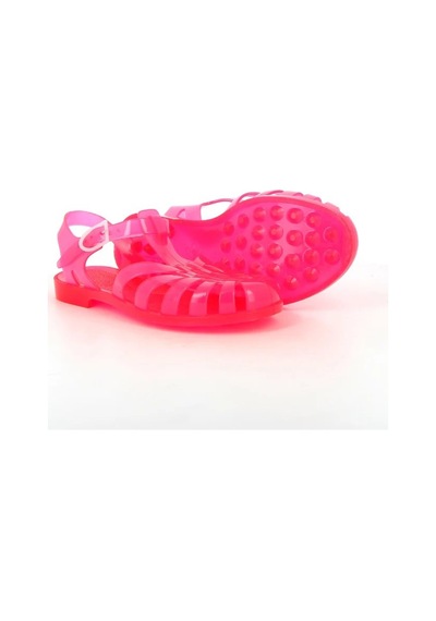 Meduse Sun201 Çocuk Sandalet 607834-rose Paillete Beyaz