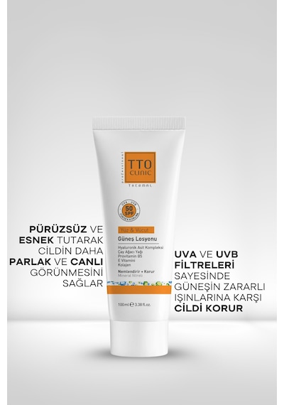 Tto Clinic Güneş Losyonu Spf50 100Ml