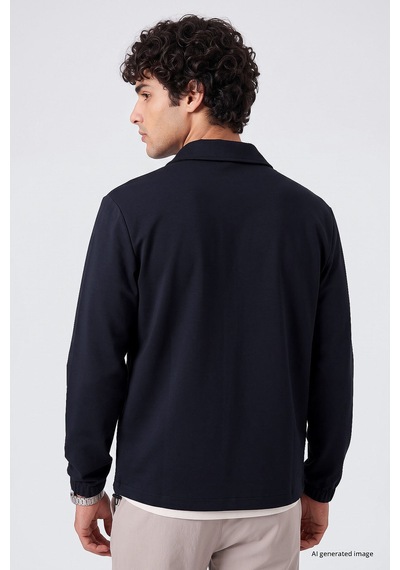 Tommylıfe Lacivert Rahat Form Erkek Ceket - 88494