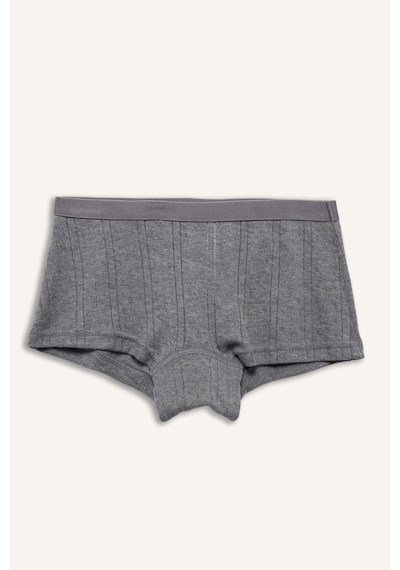 Defacto Kalp Desenli Penye 2li Boxer Kız Çocuk G8509a826spbg350 Bej-bg350