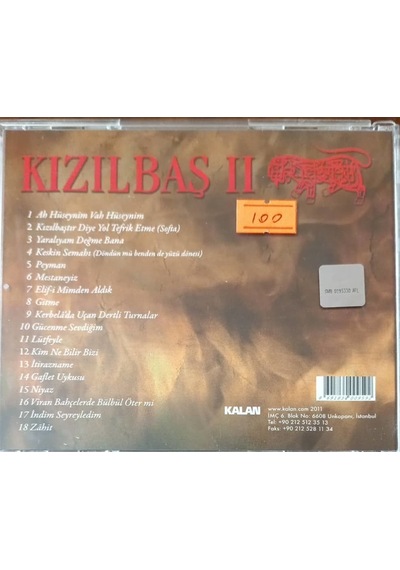 Plak Değildir Cd Dir Cd Kızılbaş Iı Cd
