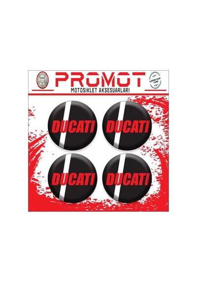 Ducatı Uyumlu Damla Sticker 4cm-4 Adet Diğer
