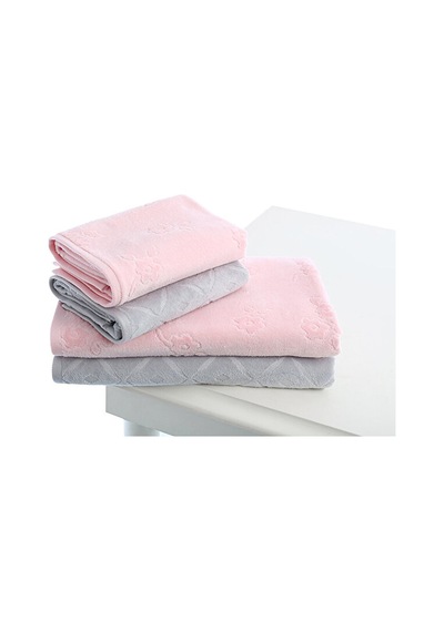 Özdilek Mayra Kadife Havlu Set 43793 Gri