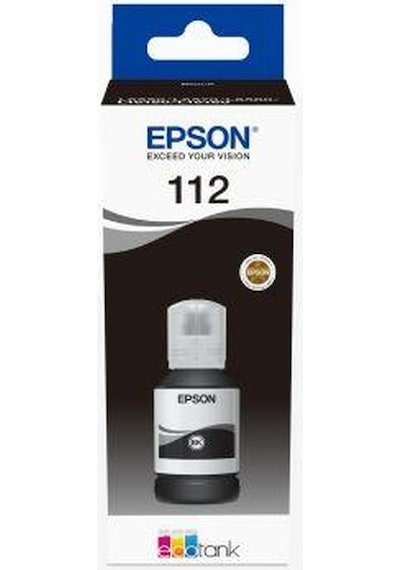 Epson C13t06c14a 112 Black Mürekkep Kartuş 7.500 Sayfa 127ml L15160 L15150