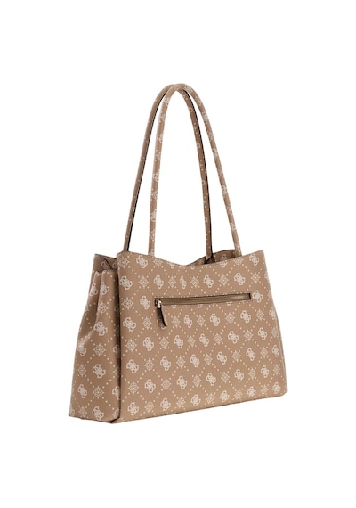 Guess Carrie Logo Kadın El Ve Çapraz Çanta Hwgp9898220 Bej