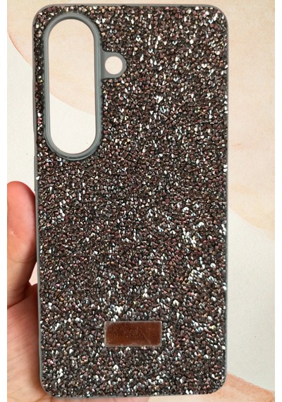 Samsung Galaxy S26 Yıldız Tozu Premium Gri Silikon Kılıf