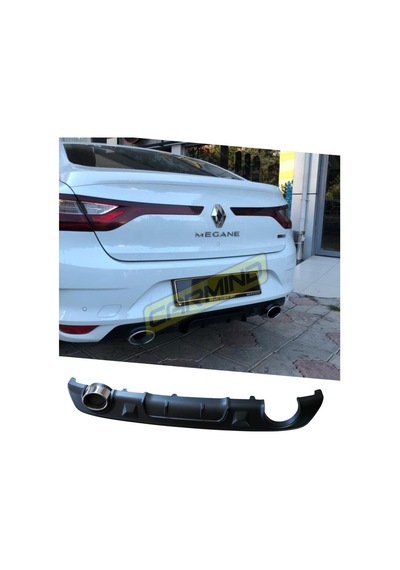 Renault Megane 4 Sedan Siyah Difüzör 2016-