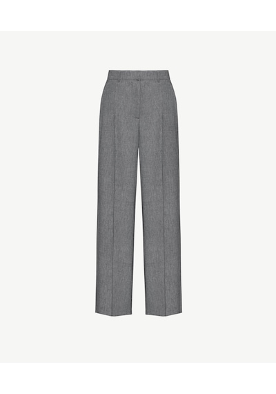 Yargıcı Düz Yüksek Bel Pantolon 26ykpn3010x 004 Lacivert