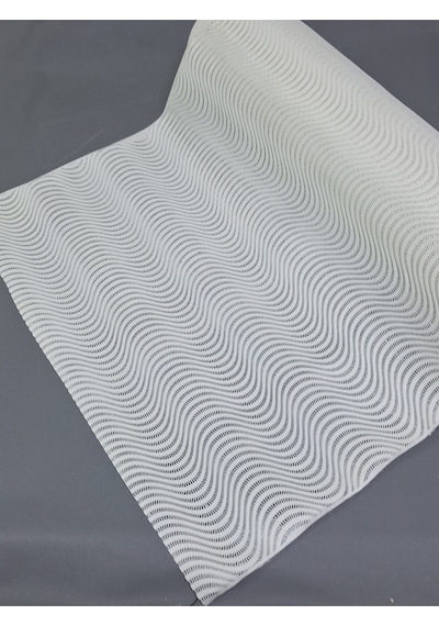 Pvc Küpür Dantel Raf Ve Dolap Örtüsü Runner Beyaz Kprhp021w 50 X 100