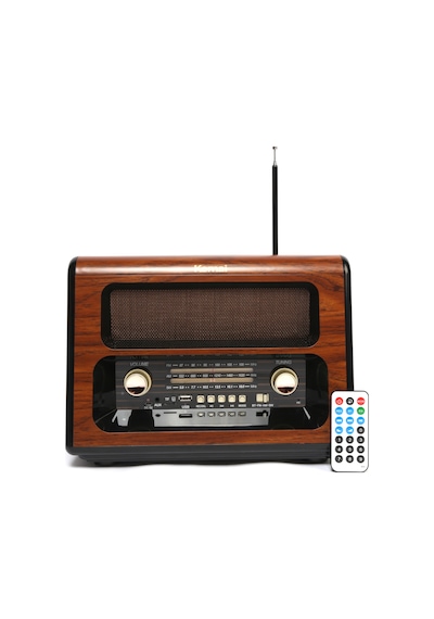 Kemai Md-1910Bt Retro Nostaljik Radyo Bluetooth Hoparlör Fm Usb