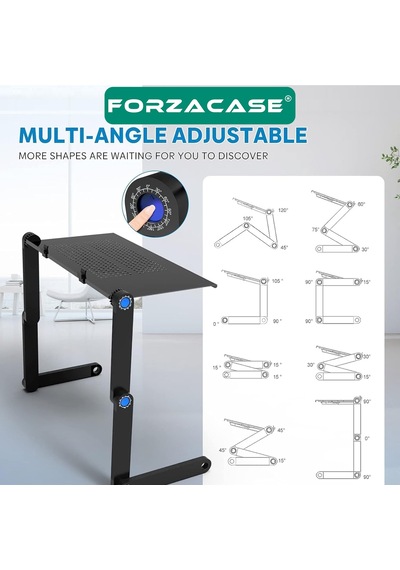 Alüminyum Mouse Padli Notebook Sehpası Stand - Fc466
