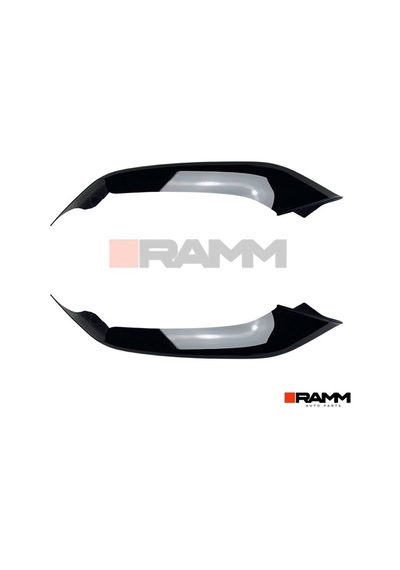 Bmw G30 M Sport Ön Tampon Flap Seti Parlak Siyah
