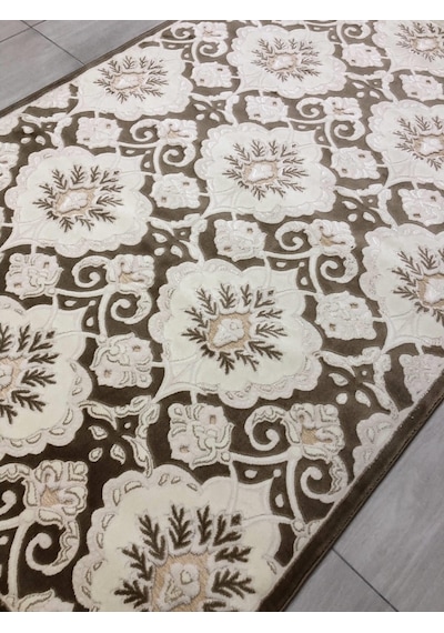 Saray Halı 3B 11255 J-1 Bej 150X230 Krem 4 M2 Halı !