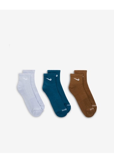 Nike Everyday Plus Destekli Antrenman Bilek Çorapları 3 Çift Sx6890-970 Cok Renklı