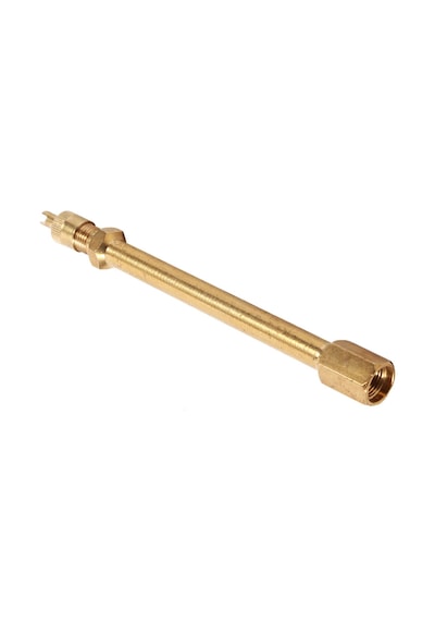 Yaozixa Bronz Oto Lastik Valfi Uzatma Çubuğu 140mm - Kolay Montajlı, Dayanıklı Ve Taşınabilir Lastik Şişirme Aracı
