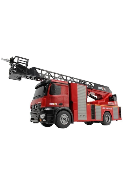 Huına1561 1/14 22ch Rc Merdivenli Yangın Söndürme İtfaiye Kamyonu