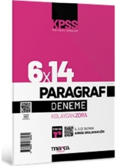 KPSS Paragraf 6x14 Deneme- Marka Yayınları