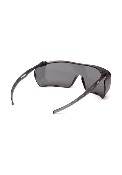 Pyramex Cappture H2x Buğu Önleyici Dark Füme - Gözlük Üstü S9920st