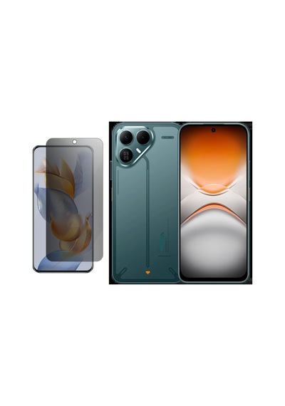 Tecno Pova 8 5g İle Uyumlu Mat Hayalet Privacy 9h Kırılmaz Nano Ekran Koruyucu