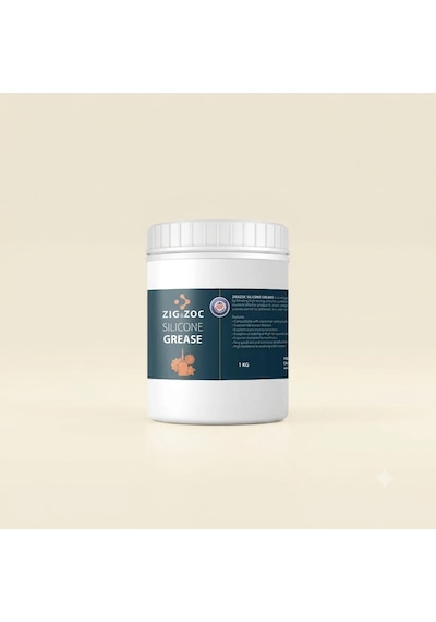 Zıg&zoc Silikon Gres Şeffaf O-ring Plastik-metal Yağlama - 1 Kg