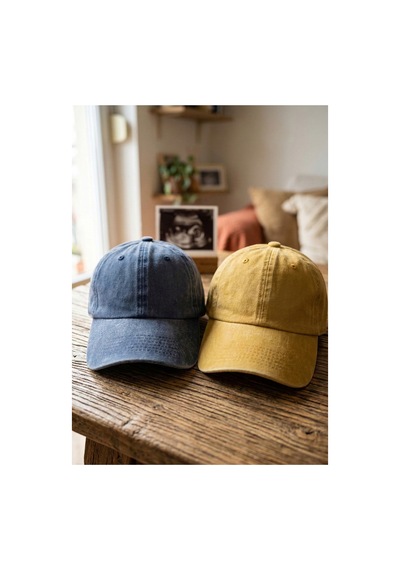 Emybox %100 Pamuk Yıkamalı Unisex Basic Şapka Kep Kahverengi