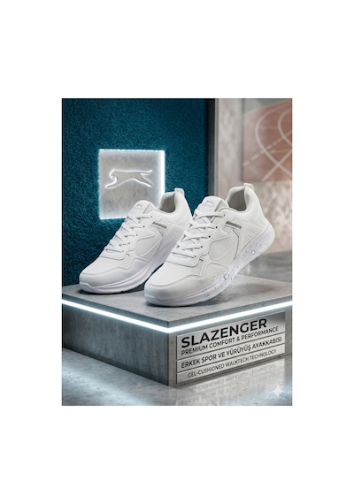 Slazenger Erkek Yazlık Terletmez Kaydırmaz Koku Yapmaz Ortopedik Tarz Yürüyüş Ayakkabısı Ultra Hafif Beyaz Slazenger Erkek Yazlık Terletmez Kaydırmaz Koku Yapmaz Ortopedik Tarz Yürüyüş Ayakkabısı Ultra Hafif Beyaz
