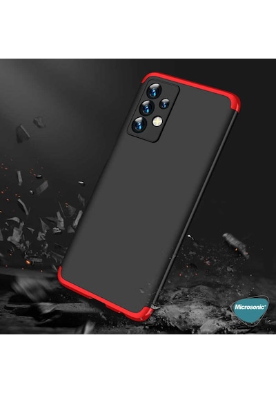 Microsonic Samsung Uyumlu Galaxy A23 Kilif Double Dip 360 Rose Gold 557085842