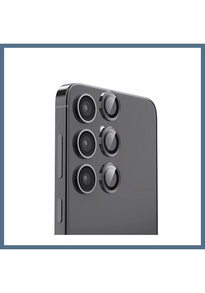 Buradabulabilirsin Samsung Galaxy S25 Uyumlu Raze Metal Kamera Lens - Siyah Bbz Siyah-