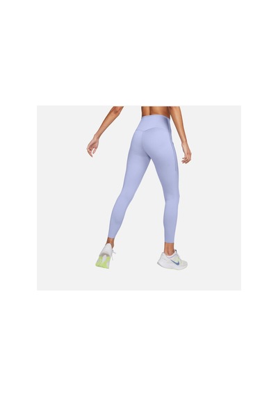 Nike Dri-fit Go Firm-support High-waisted 7/8 Running Kadın Tayt Mor