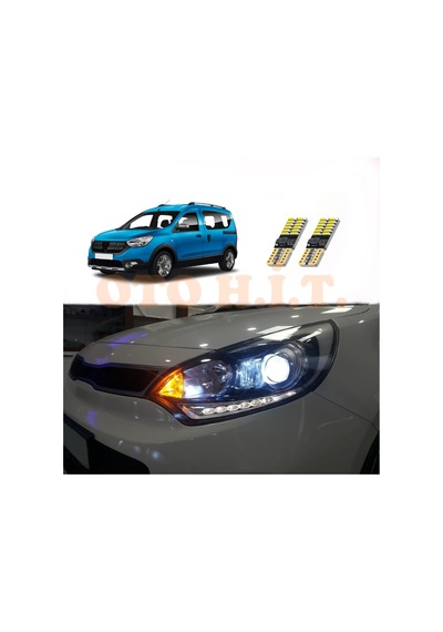 Dacia Dokker Uyumlu Park Ampulü Beyaz Led Aydınlatma Ampulü Canbus'li