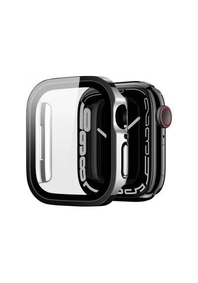 Dux Ducis Hamo Series Apple Watch Uyumlu 45mm İçin Hard Pc Full Koruma Sert Armor Zırh Kılıf- 5775