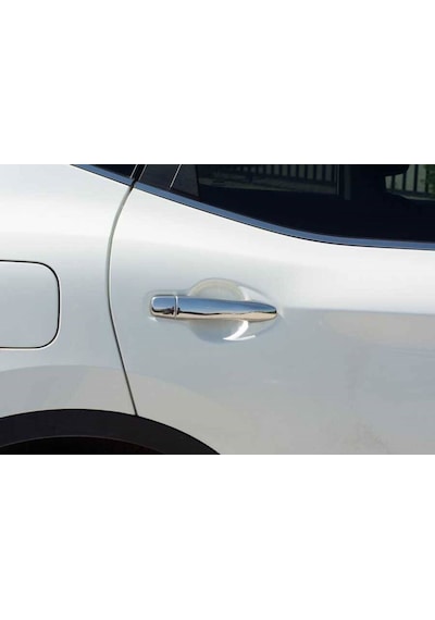 Nissan Pulsar Uyumlu Kapı Kolu Tek Delikli 4 Parça 2014 Ve Üzeri Paslanmaz Krom