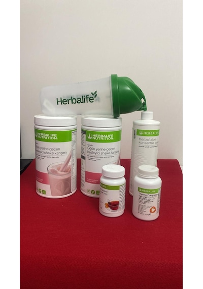 Herbalife 2 Adet Ahududu Shake 1 Adet 51 Gr Sefatlili Çay 1 Adet Termo 1 Adet Aloe 1 Adet Shaker