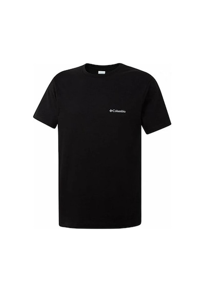 Columbia CSC M Basıc SM Logo Brushed SS Tee Erkek Tişört Siyah CS Siyah