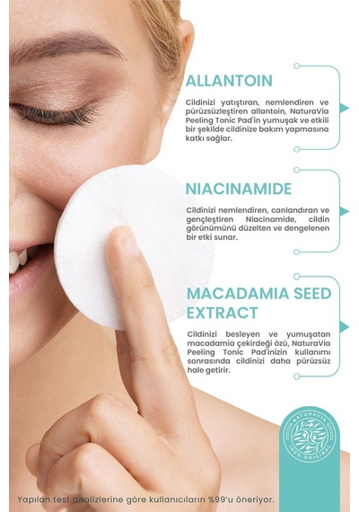 Naturavia Peeling Tonik Ped 40'lı