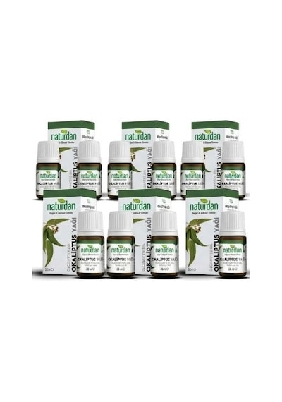 Okaliptus Yağı Eucalyptus Oil Yağı 20 Ml 9 Lü Set Diğer