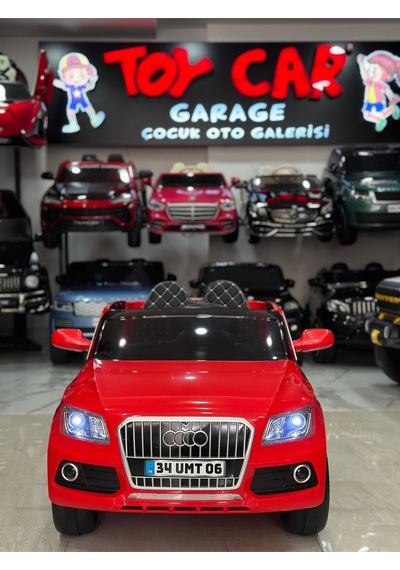 Akülü Araba 12 Volt Audi Suv Kırmızı