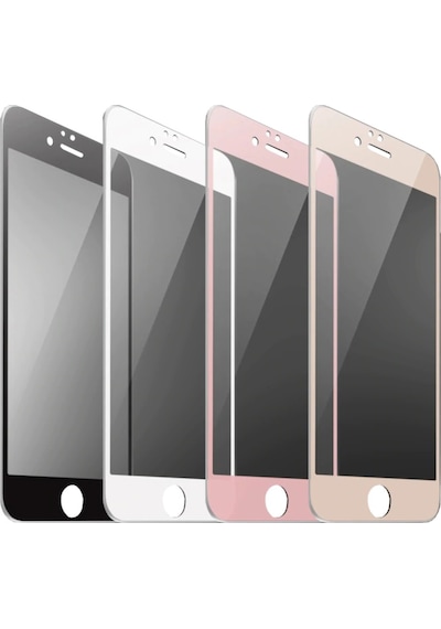 Apple Uyumlu   iPhone 6 Plus/6S Plus Cam Ekran Koruyucu Gold