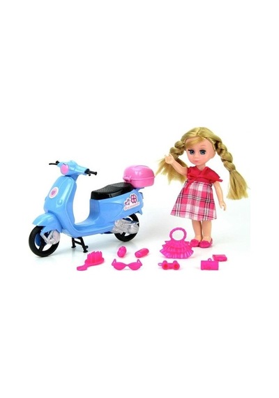 Scooterli Aksesuarlı Bebek