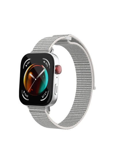 Microsonic Huawei Watch Fit 4 Pro Hasırlı Kordon Woven Sport Loop