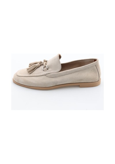 Bej Süet Loafer 34307-bej Bej