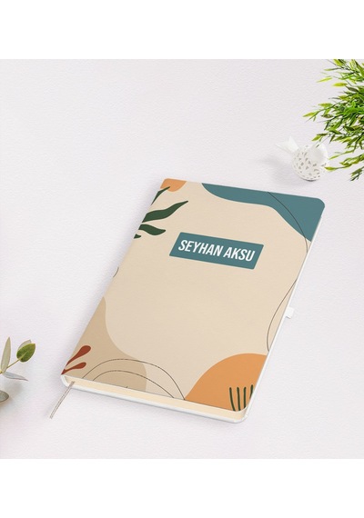 Kişiye Özel İsimli Beyaz Defter-4