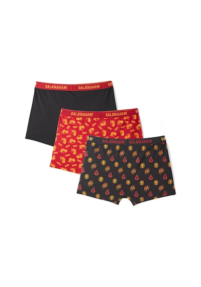 Gsstore Galatasaray 3'lü Çocuk Boxer C242306 Standart Çok Renkli