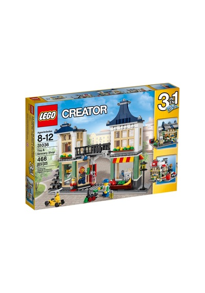 LEGO Creator 31036 Oyuncak ve Bakkal Mağazası 466 Parça