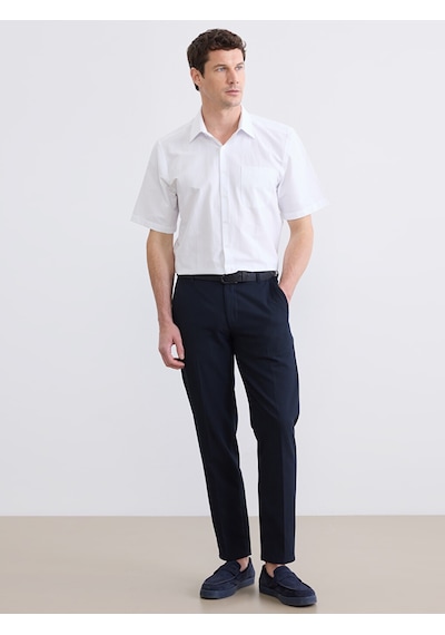 Lcw Busıness Beyaz Regular Fit Erkek Basic Gömlek