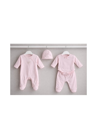 Caramell Hastane Çıkışı 4 Lü Kutulu Set 1475 Pembe Pembe